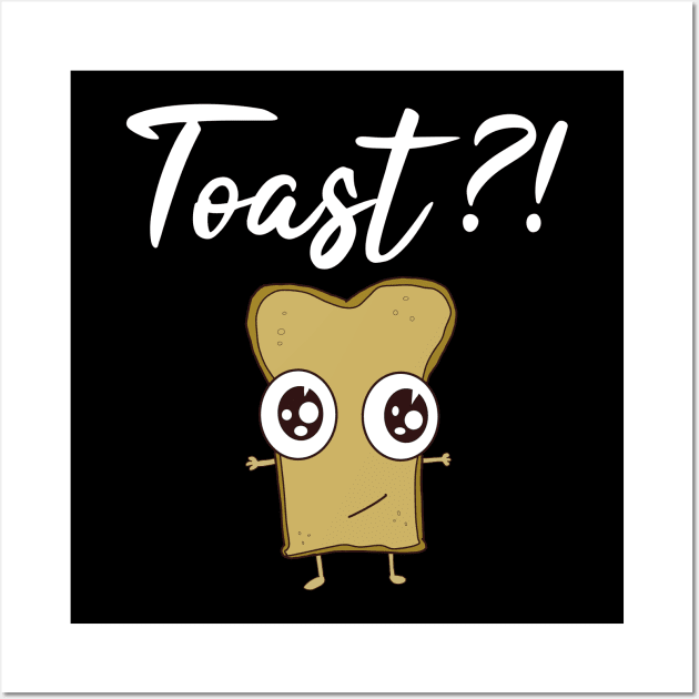 Toast Wall Art by FromBerlinGift